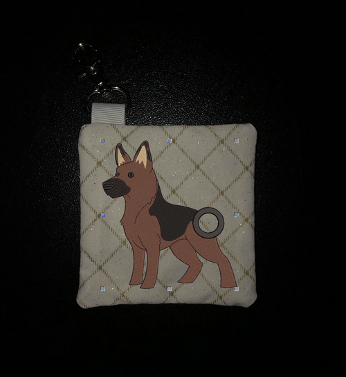 ITH German Shepherd Dog Poop Bag Carrier ***DIGITAL DOWNLOAD***