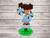 Cheerleader Paper Towel Holder Cover Applique/ Embroidery Design ***DIGITAL DOWNLOAD***
