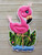 Flamingo Paper Towel Holder Cover Applique/ Embroidery Design ***DIGITAL DOWNLOAD***