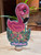 Flamingo Paper Towel Holder Cover Applique/ Embroidery Design ***DIGITAL DOWNLOAD***