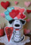 Dog Heart Balloons Paper Towel Holder Cover Applique/ Embroidery Design ***DIGITAL DOWNLOAD***