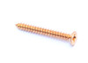 Humbucker Mounting Ring Screws - #2x3/4”, Phillips, Flat, Gold