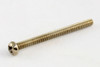 Humbucker Mounting Screws - #3-48x1.25", Phillips, Round, Nickel