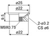 Jack Plate - Electrosocket Import Drawing