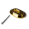 Towner Hinge Plate Adaptor - Gold 1" Screw