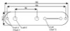 Control Plate - Telecaster - Technical Drawing