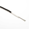 Hookup Wire - 20AWG Stranded Cloth Covered Black - By Foot