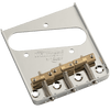 Wilkinson WTB 3-Barrel Tele Bridge /w Brass Saddles - Chrome