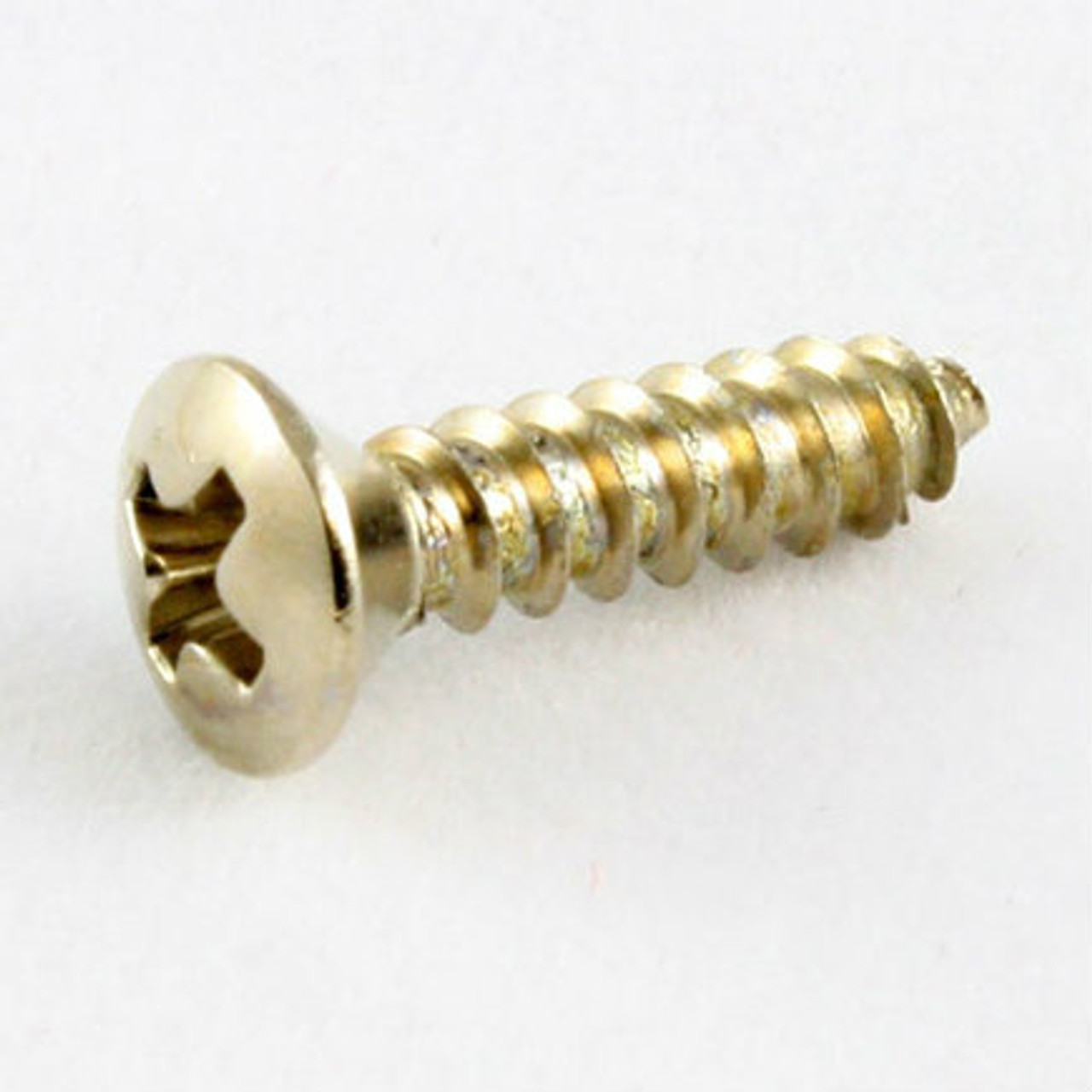 Pickguard Screws - #4x1/2, Phillips, Oval, Black - Canada