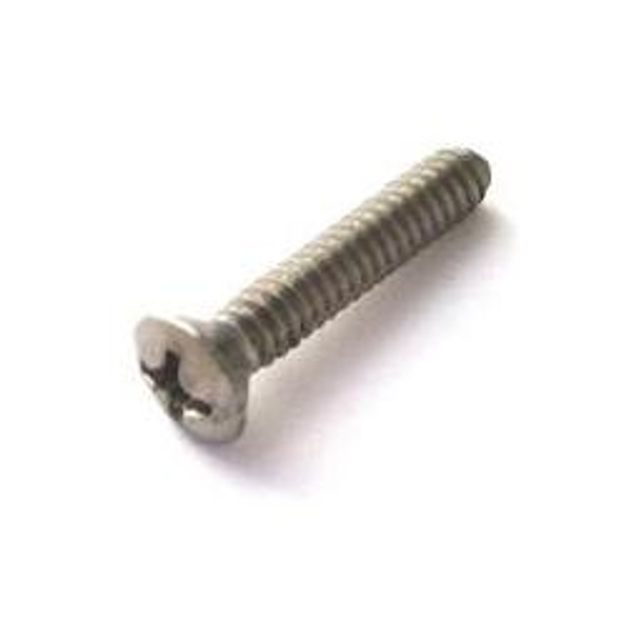 Pickup Mounting Screws - #6-32x3/4", Phillips, Oval, Stainless