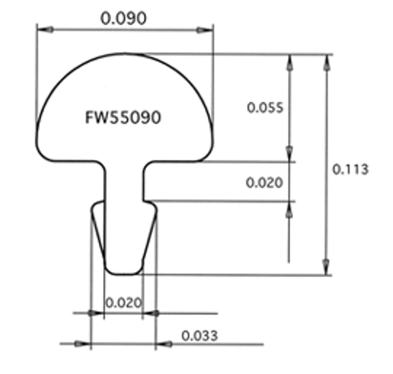 Straight Fret Wire - Tall Nickel/Silver (2ft Piece)