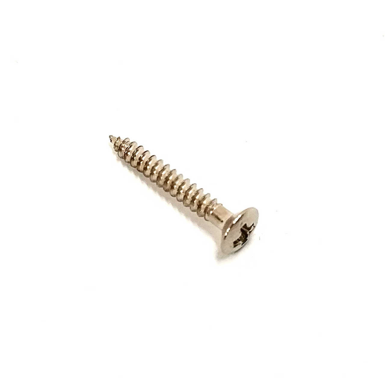 Humbucker Mounting Ring Screws - #2x5/8”, Phillips, Oval, Nickel