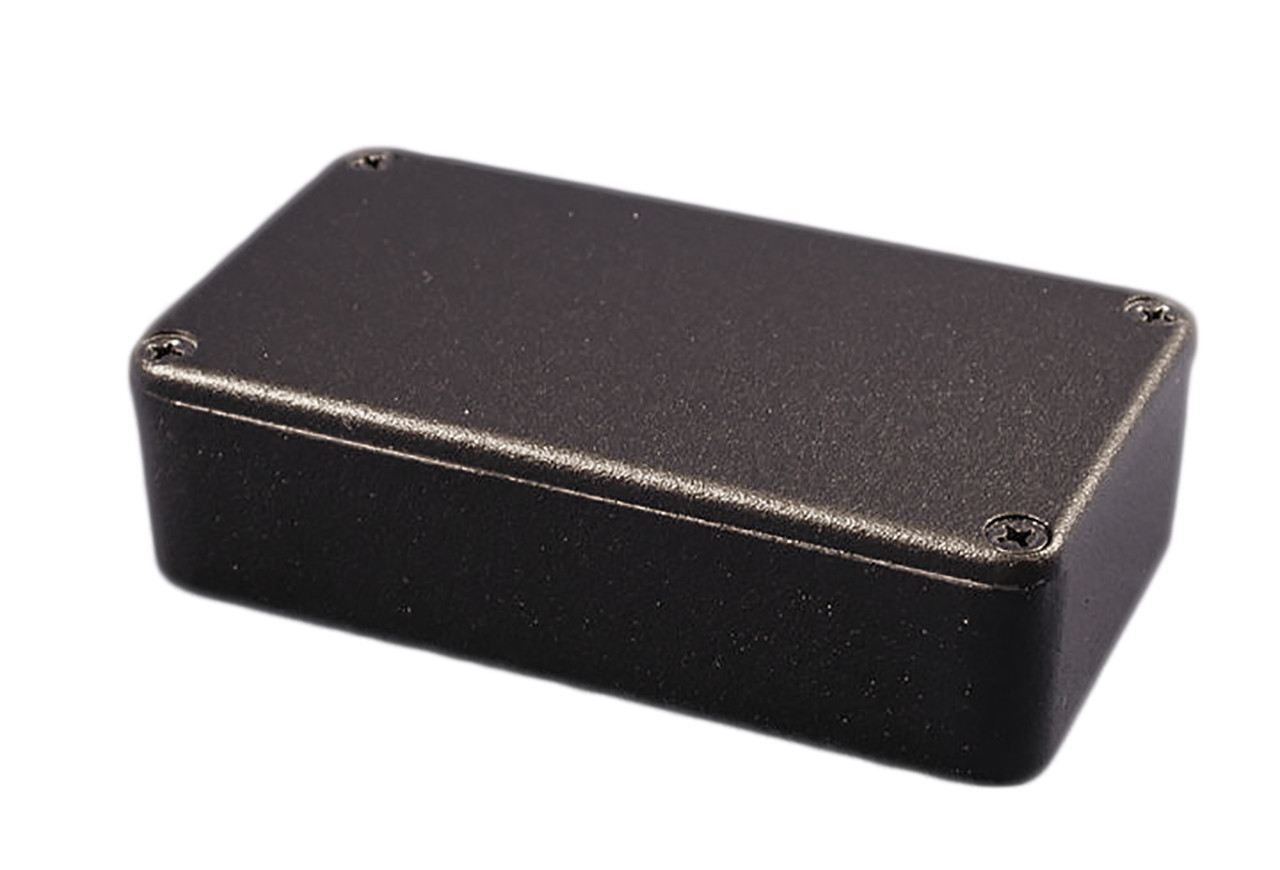 Hammond 1590BBK - Standard Black Pedal Enclosure - Canada