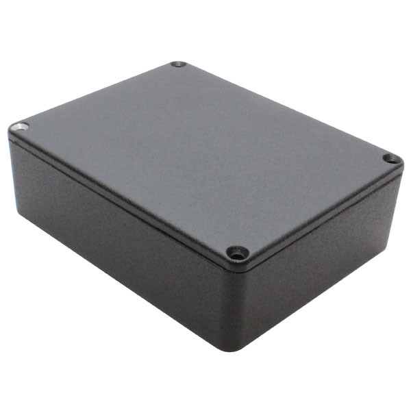 Hammond 1590XXBK - Mid-Large Black Pedal Enclosure - Canada