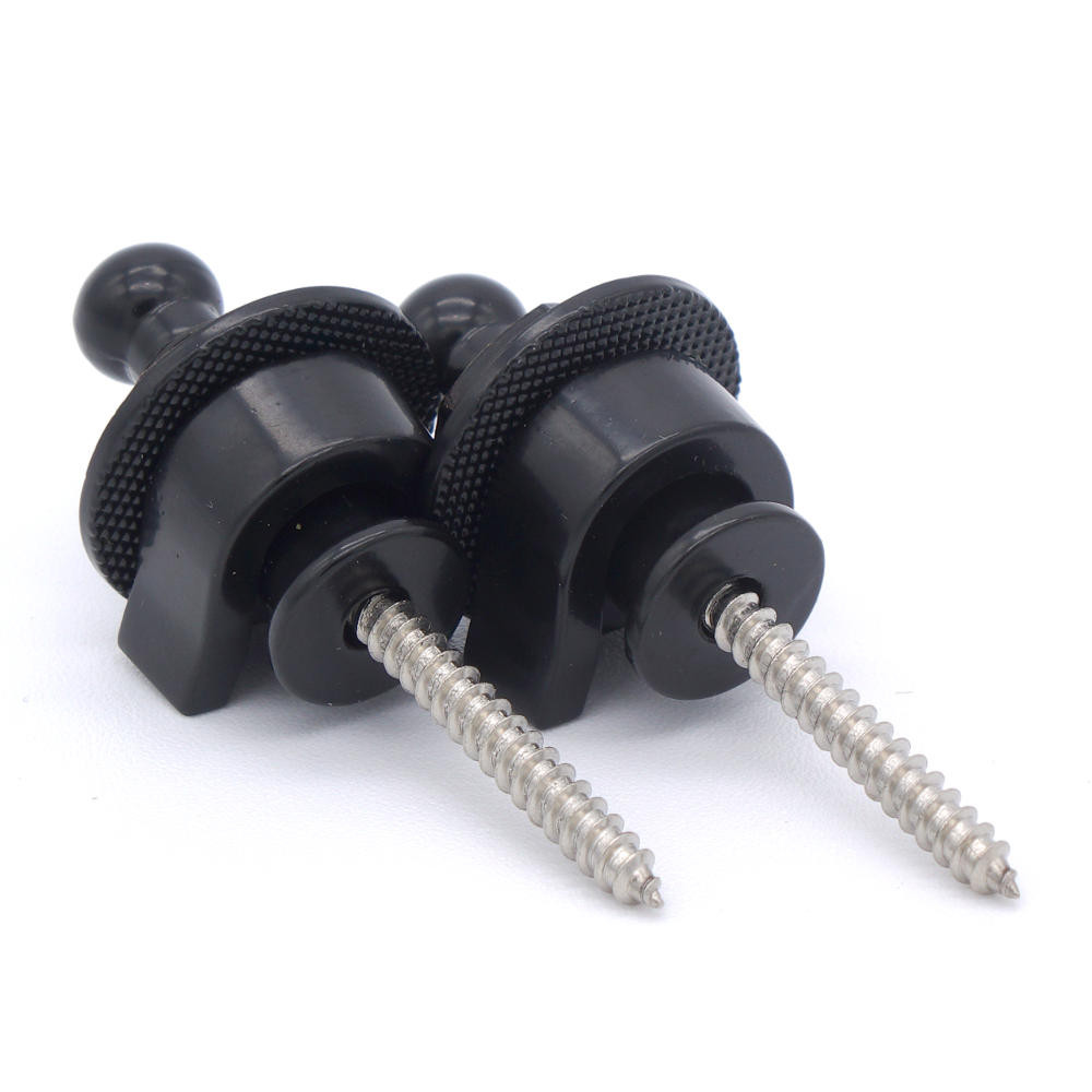 Allparts AP-0680-002 – 2x Schaller Style Strap Locks In Gold – Sicherheits-Gurtverschluss Für Gitarre/Bass