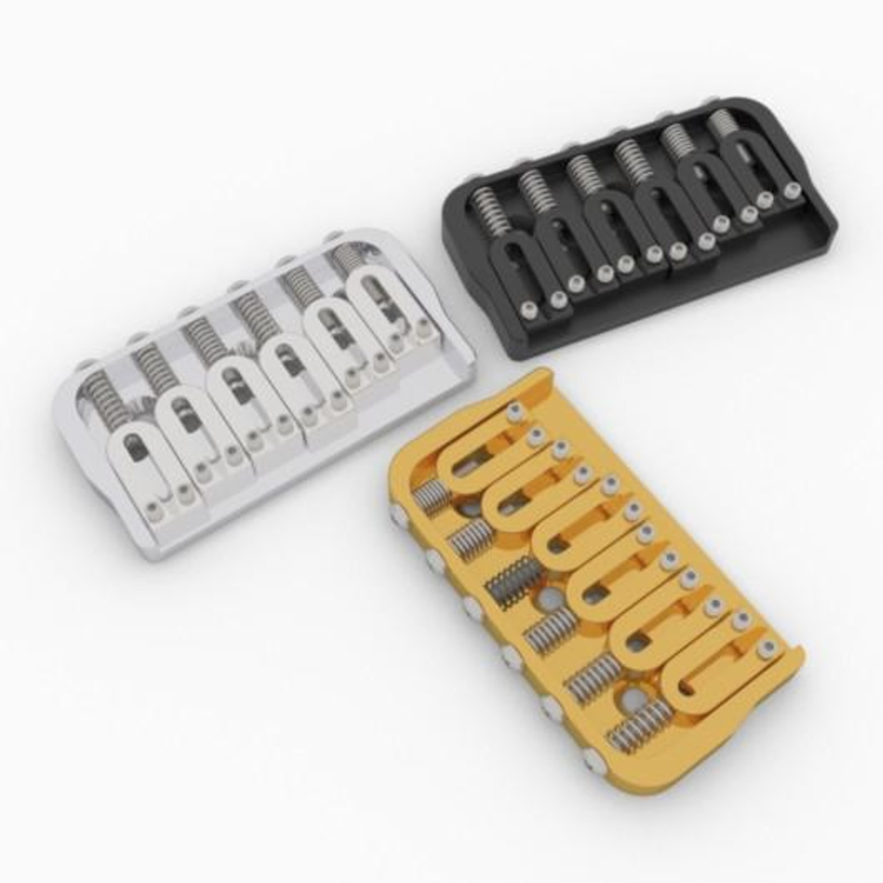 Hipshot - 6 String Fixed Guitar Bridge (choose options)