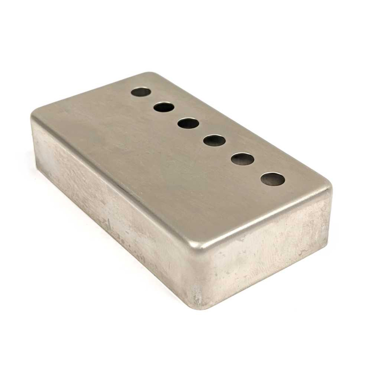 Humbucking Pickup Cover - 50mm RAW Nickel/Silver