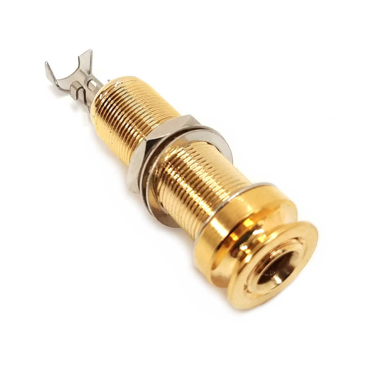 Endpin Jack - 1/4" Stereo Gold