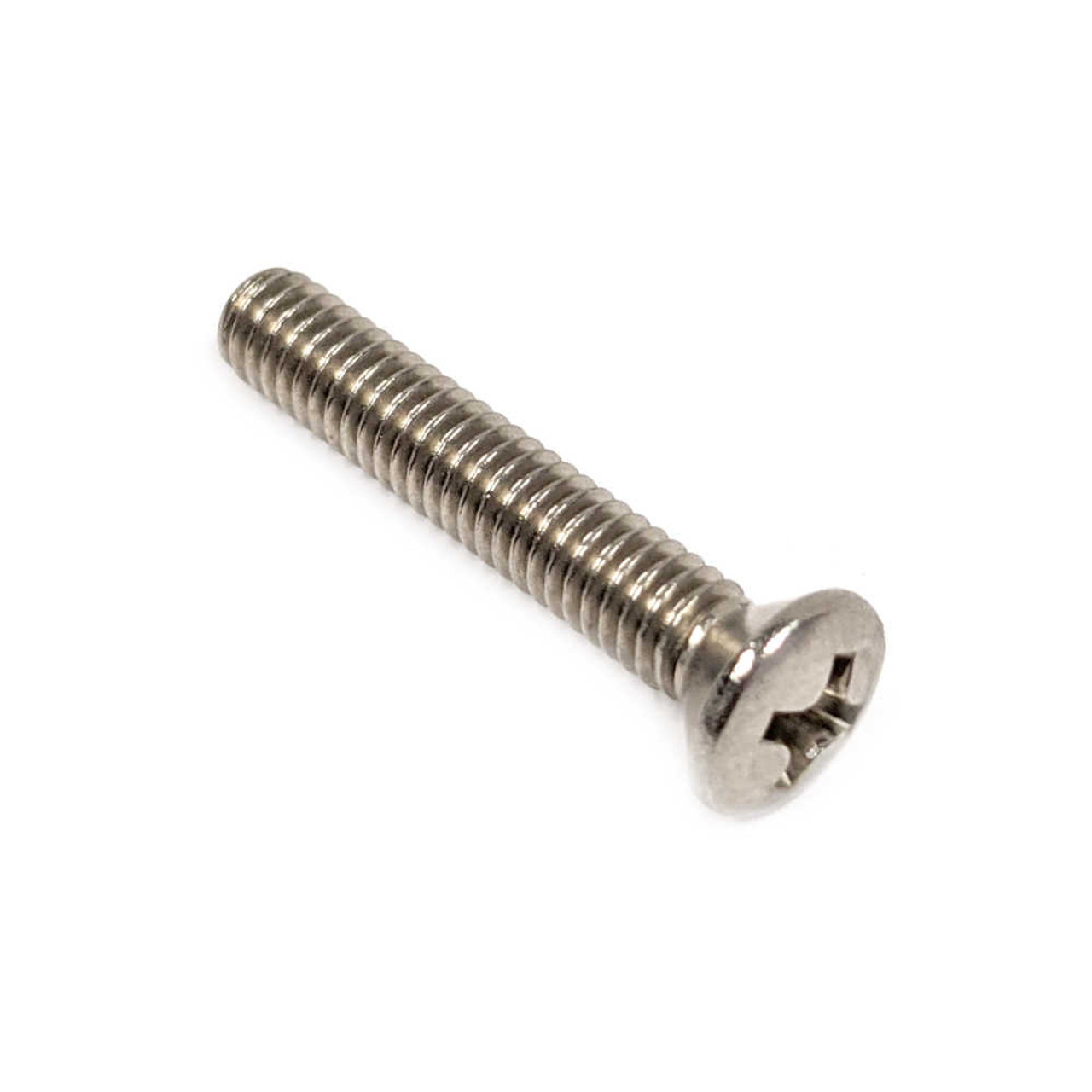 Cab Handle Screws - #8-32x1", Phillips, Oval, Stainless