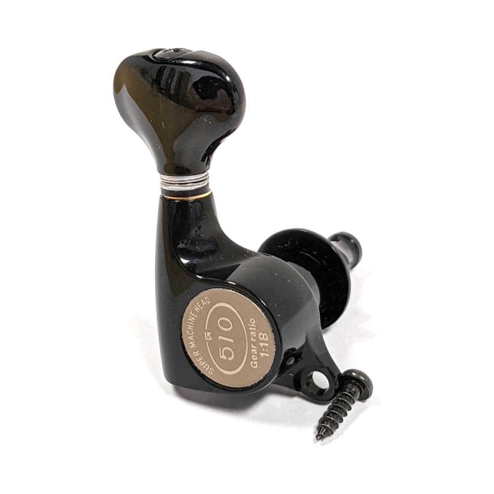 Gotoh SGS510Z-S5 Tuners - 3+3 Black - Canada
