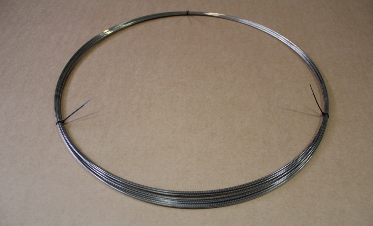 Coiled Fret Wire - 051x100 Stainless Steel (per pound)