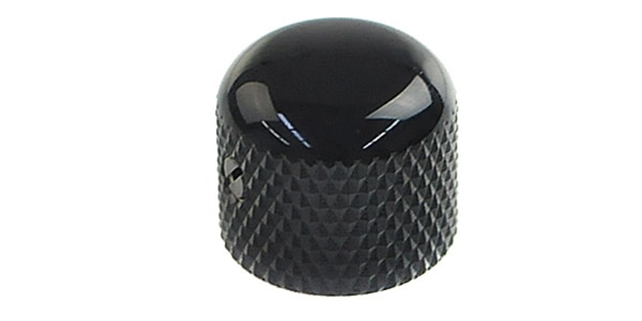 Gotoh VK3 Short Dome Knob - Black (for 6mm)