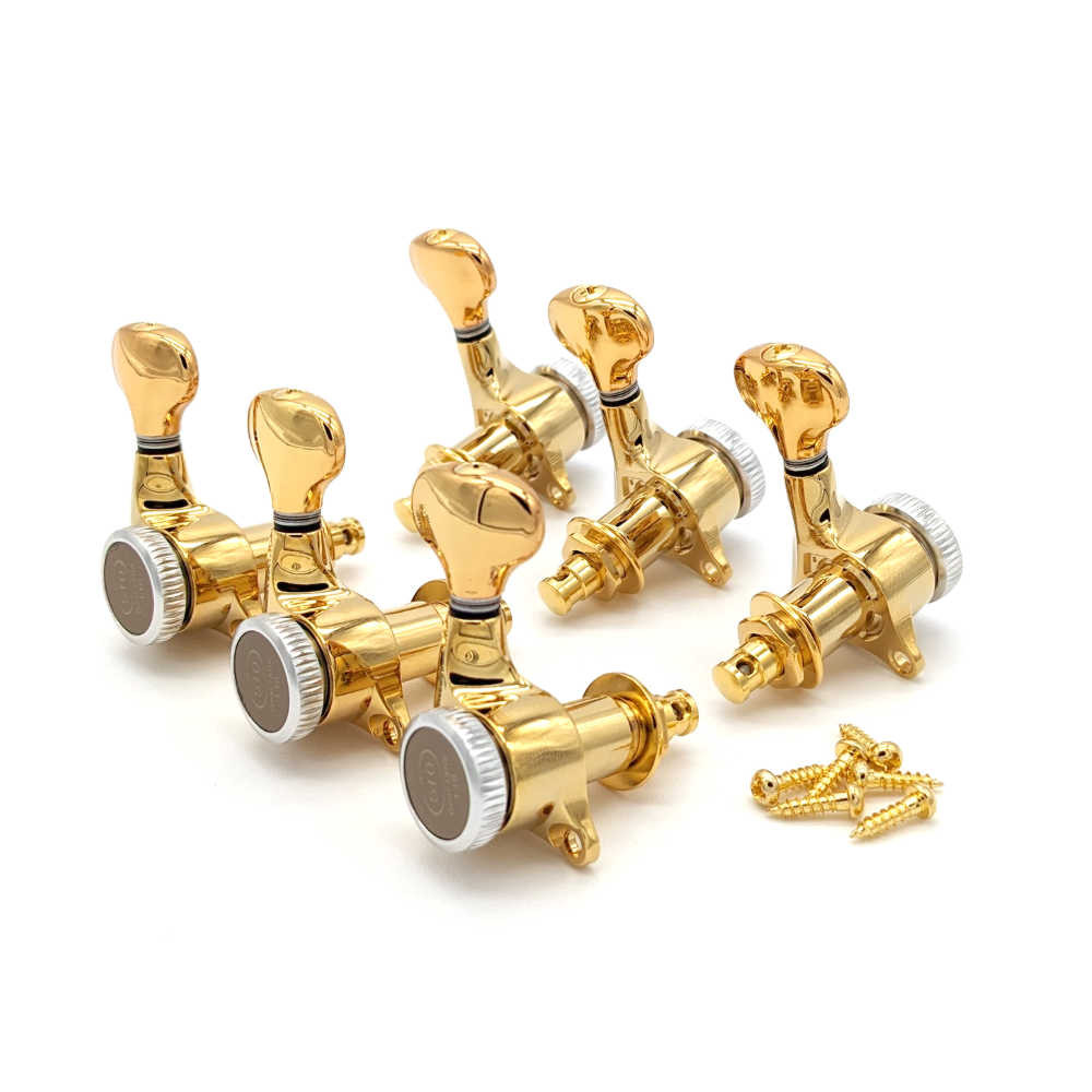 Gotoh SGS510Z-MGT-S5 Locking Tuners - 3+3 Gold - Canada
