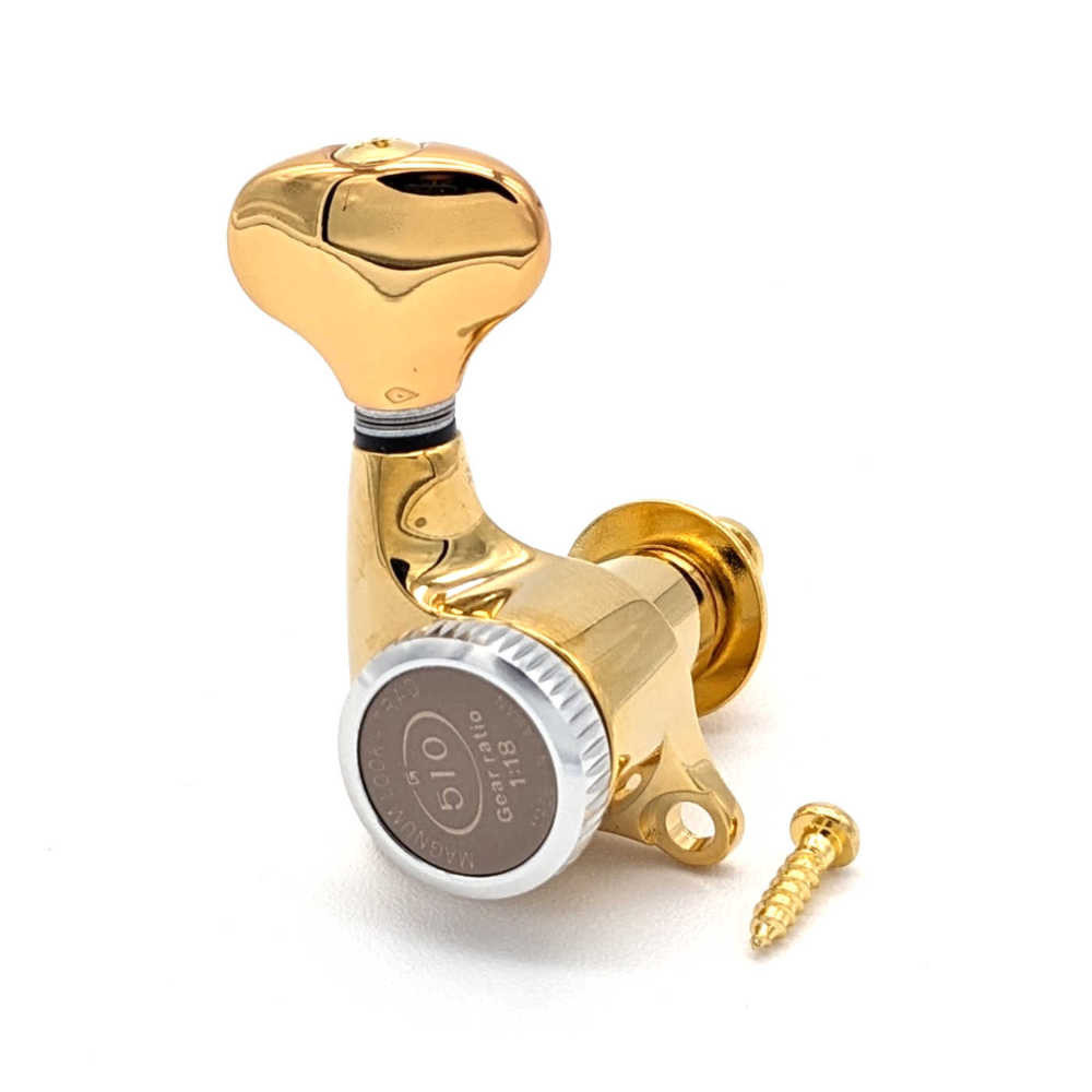 Gotoh SGS510Z-MGT-S5 Locking Tuners - 3+3 Gold - Canada