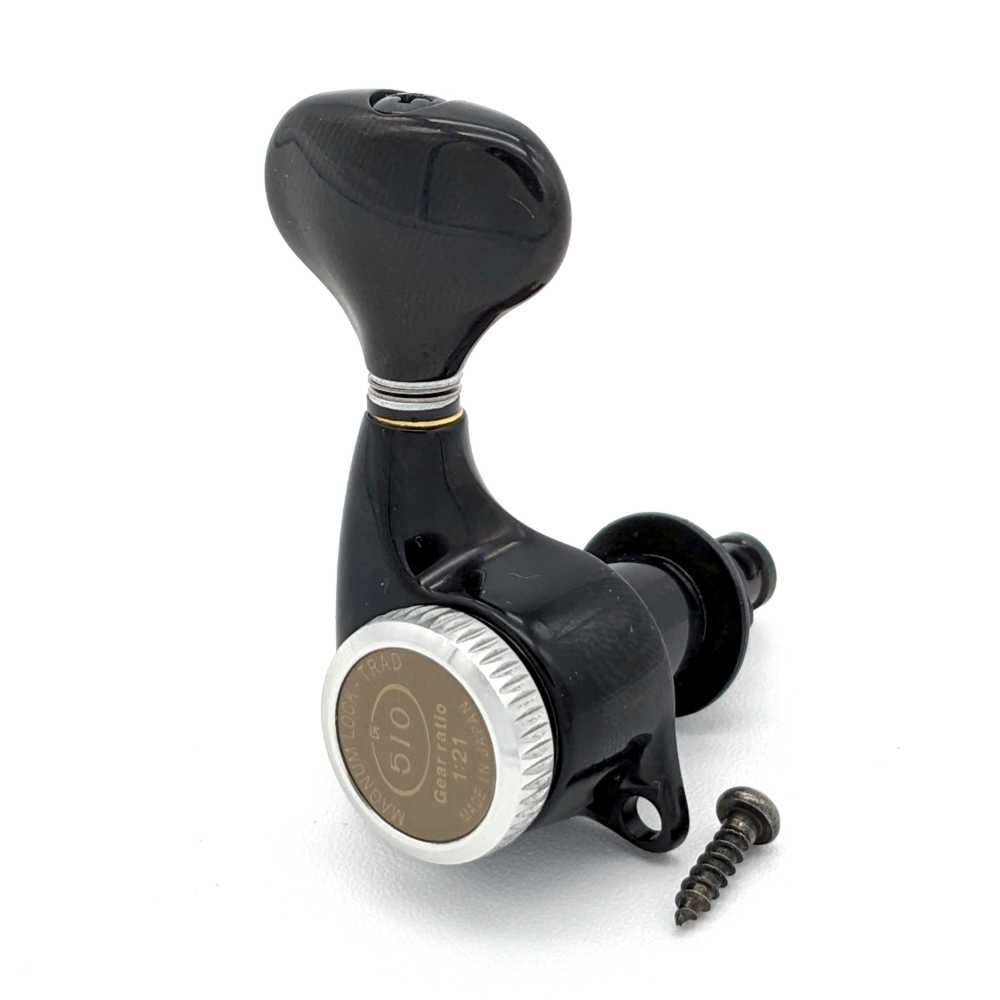 Gotoh SGL510-MGT-L5 Locking Tuners - 3+3 Black - Canada