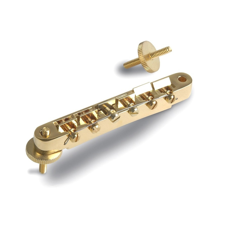 Gibson ABR-1 ブリッジ Gibson ABR-1 Tune-o-matic Bridge - Gold - Canada