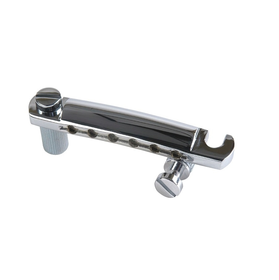 Wilkinson WOGT1 52.5mm Tune-O-Matic Stop Tailpiece for USA Epiphone Les Paul SG Style Electric Guitar, Chrome Wilkinson WOGT1 52.5mm Tune-O-Matic Stop Tailpiece for USA Epiphone Les Paul SG Style Electric Guitar, Chrome