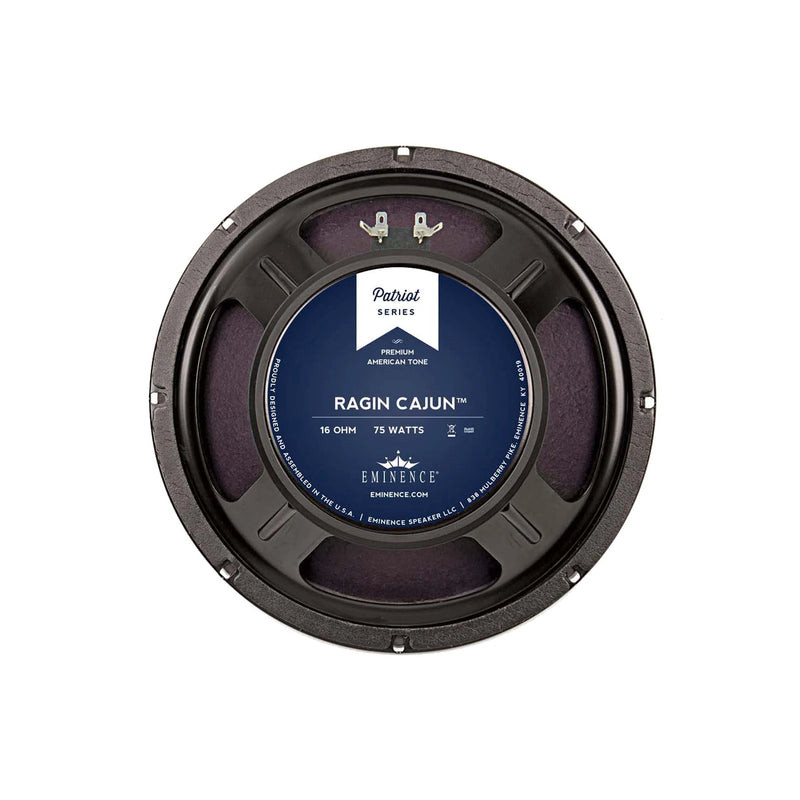 Eminence RAGIN CAJUN™ スピーカー 75W Eminence Ragin Cajun - 75W 16ohm - Canada