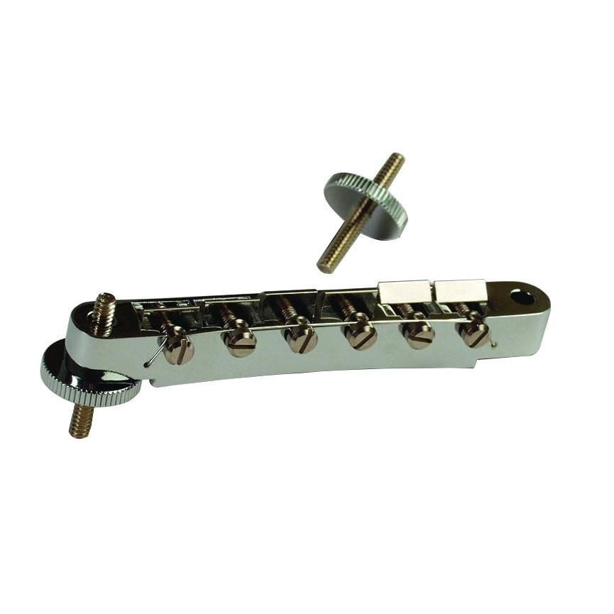 Gibson ABR-1 ブリッジ Gibson ABR-1 Tune-o-matic Bridge - Nickel - Canada