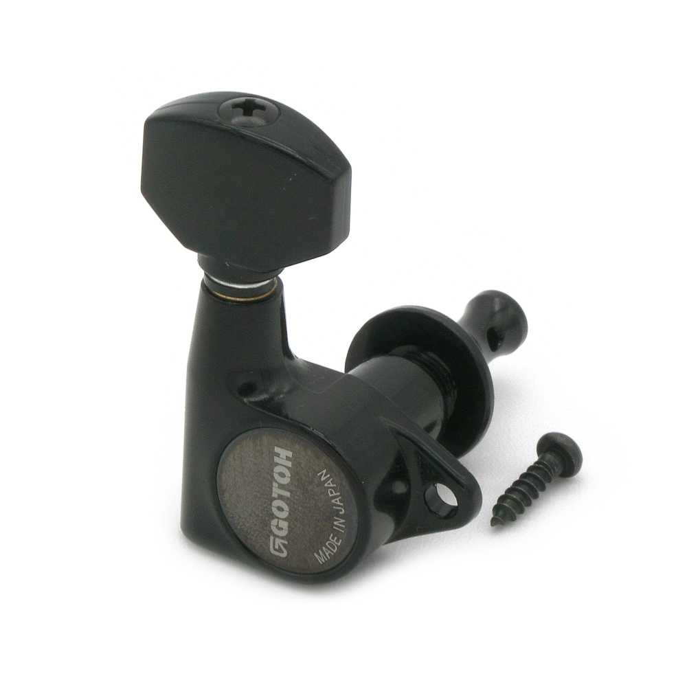 Gotoh SG301-07 Tuners - 3+3 Black