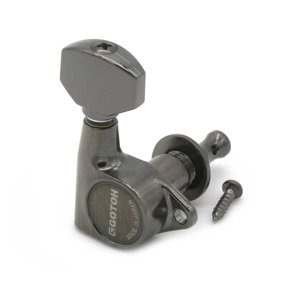 Gotoh SG301-07 Tuners - 3+3 Cosmo Black