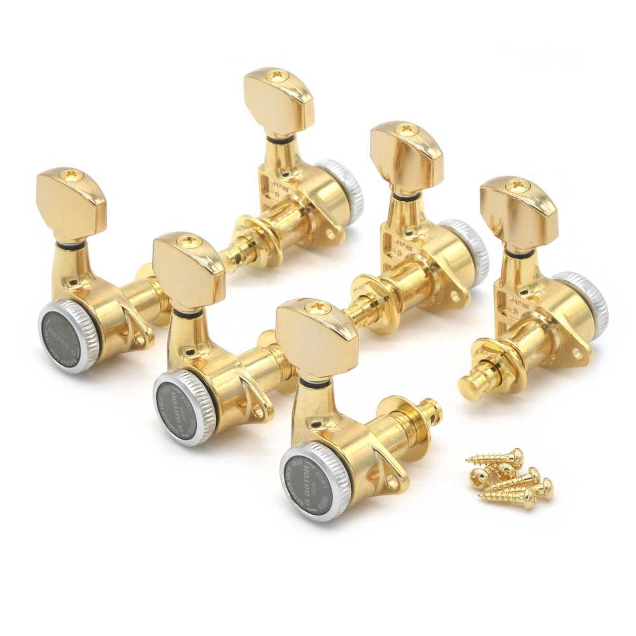 Gotoh SG301-MGT-07 Locking Tuners - 3+3 Gold