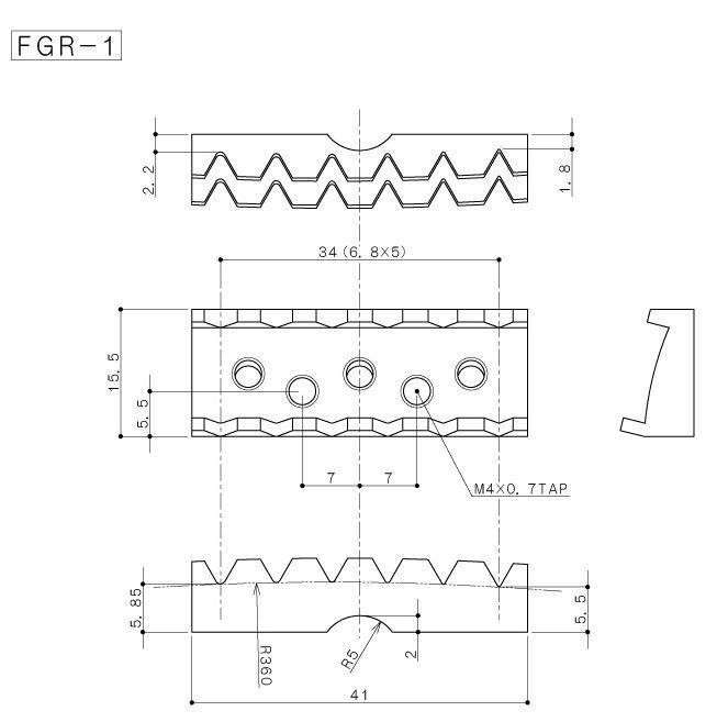Gotoh Locking Nut - 41mm, Rear-mount, Chrome