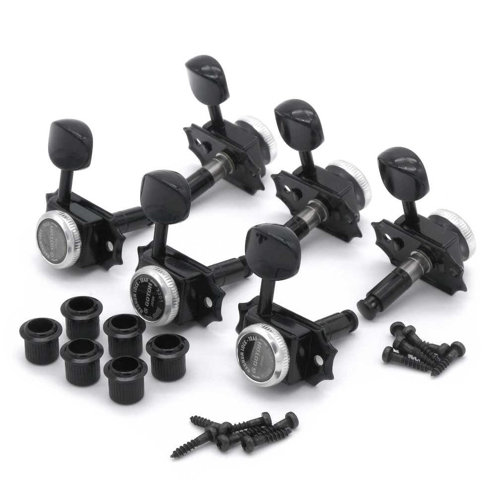 Gotoh SD90-MGT-05M Locking Tuners - 3+3 Black