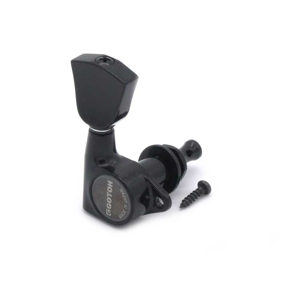 Gotoh SG301-04 Tuners - 3+3 Black - Canada