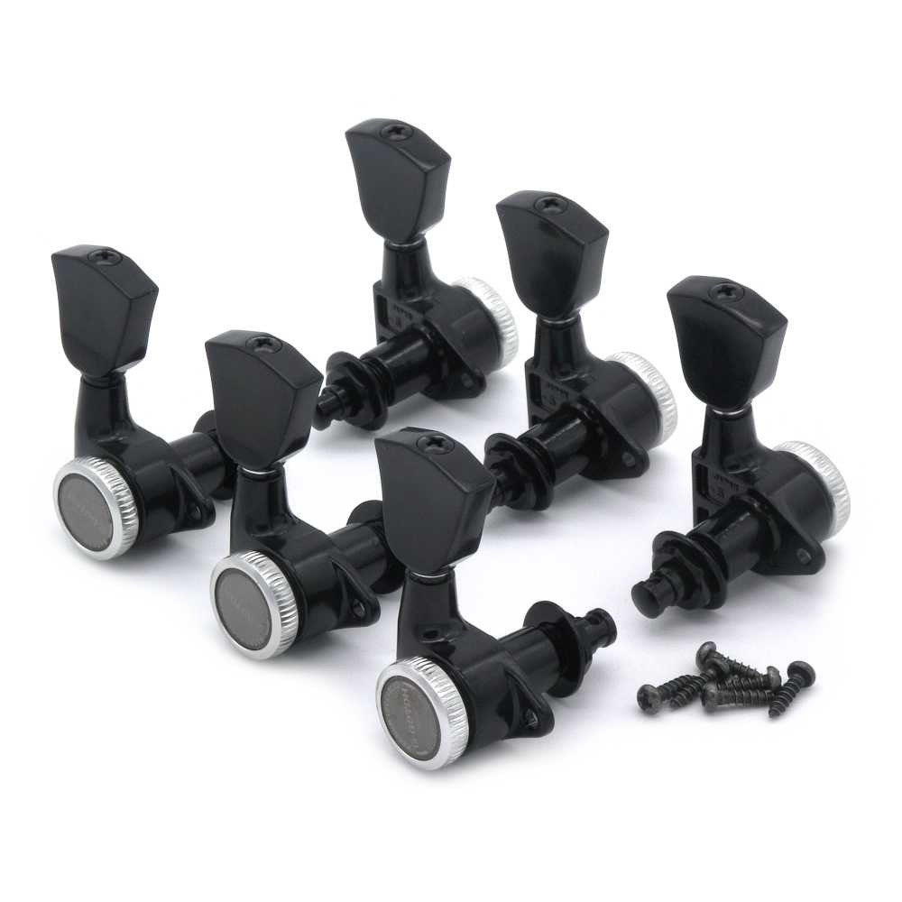 Gotoh SG301-MGT-04 Locking Tuners - 3+3 Black