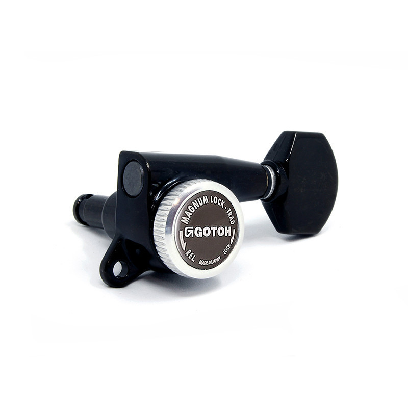 Gotoh SG381-MGT-07 Locking Tuners - Individual Black (choose side