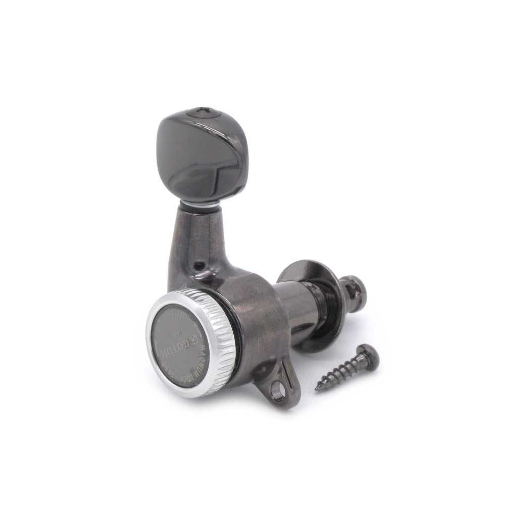 Gotoh SG381-MGT-05 Locking Tuners - Individual Cosmo Black (choose side)