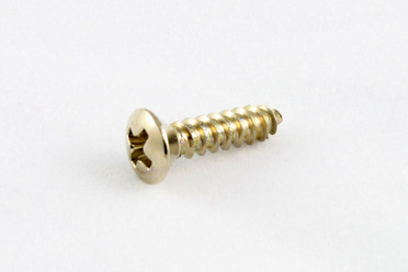 Pickguard Screws - #4x1/2, Phillips, Oval, Black - Canada