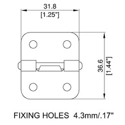 Lift Off Hinge - Small