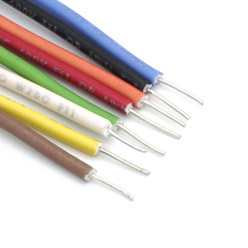 22AWG Hook up Wire Kit - 600V Pre-Tinned Solid Core Wire of 6 Different  Colors x