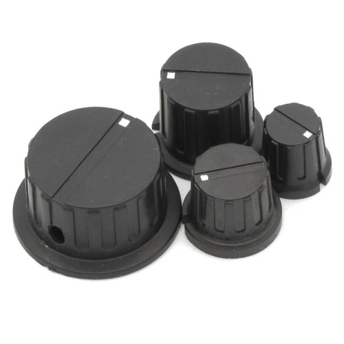 Generic Black Knob - Choose Size