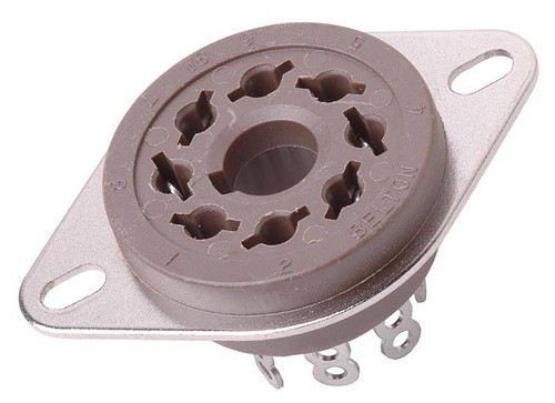 Belton - 8 Pin Octal Tube Socket (solder) - Canada Belton - 8 Pin Octal Tube Socket (solder) - Canada