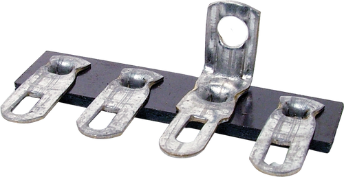 Terminal Strip - 4 Lug, 2nd Lug Common, Horizontal