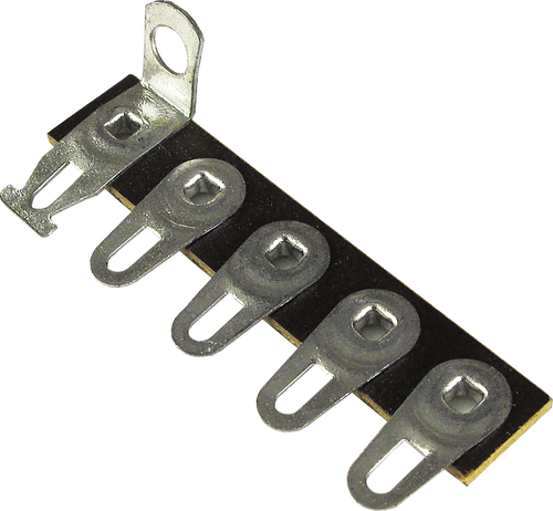 Terminal Strip - 5 Lug, 5th Lug Common, Horizontal