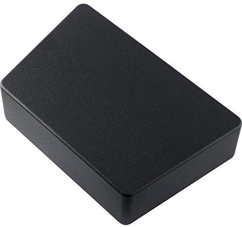 Hammond 1590TRPCBK - Long Black Trapezoid Pedal Enclosure - Canada